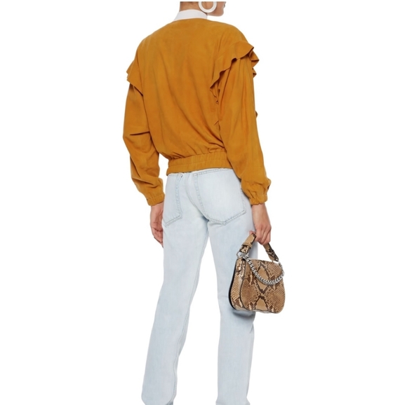 Joie Temis suede bomber jacket - Picture 3 of 6